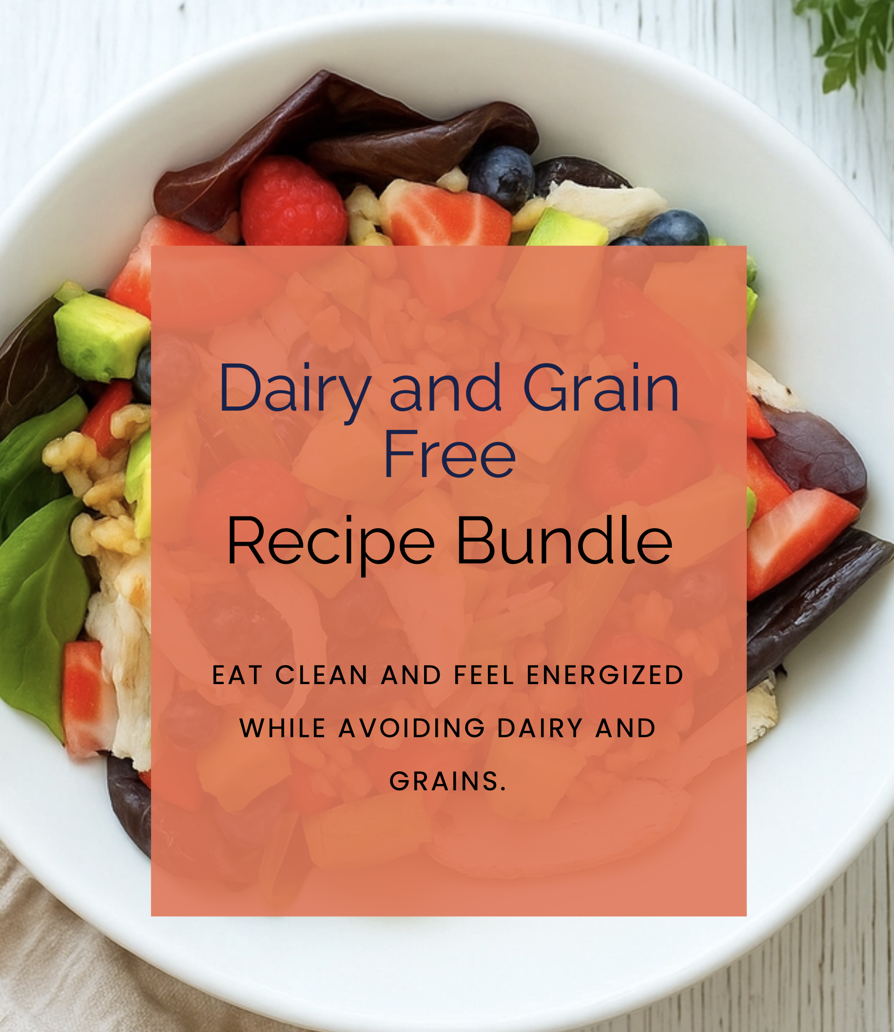 Dairy and Grain Free Recipe Pack