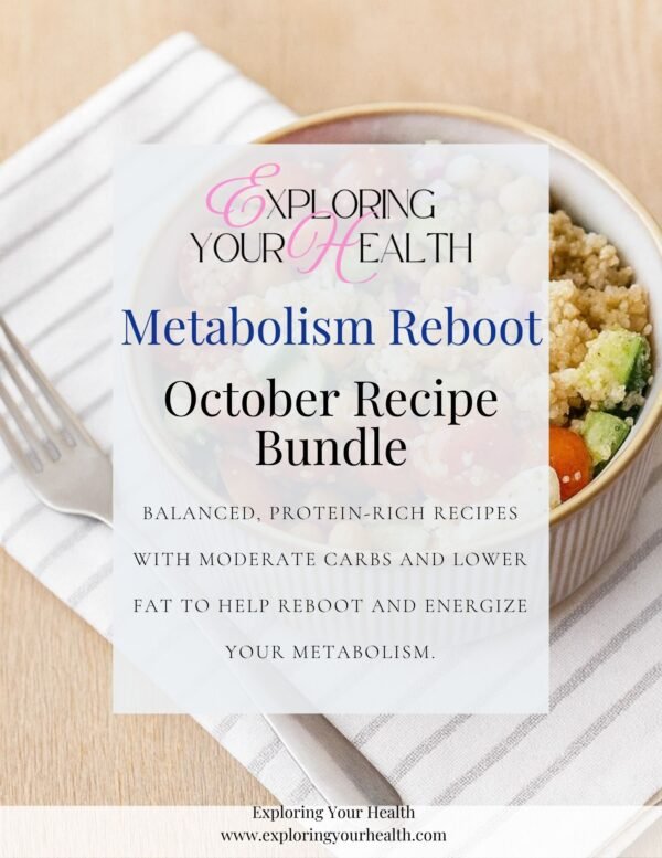 Metabolism Reboot Recipe and Meal Plan Bundle - October 2025